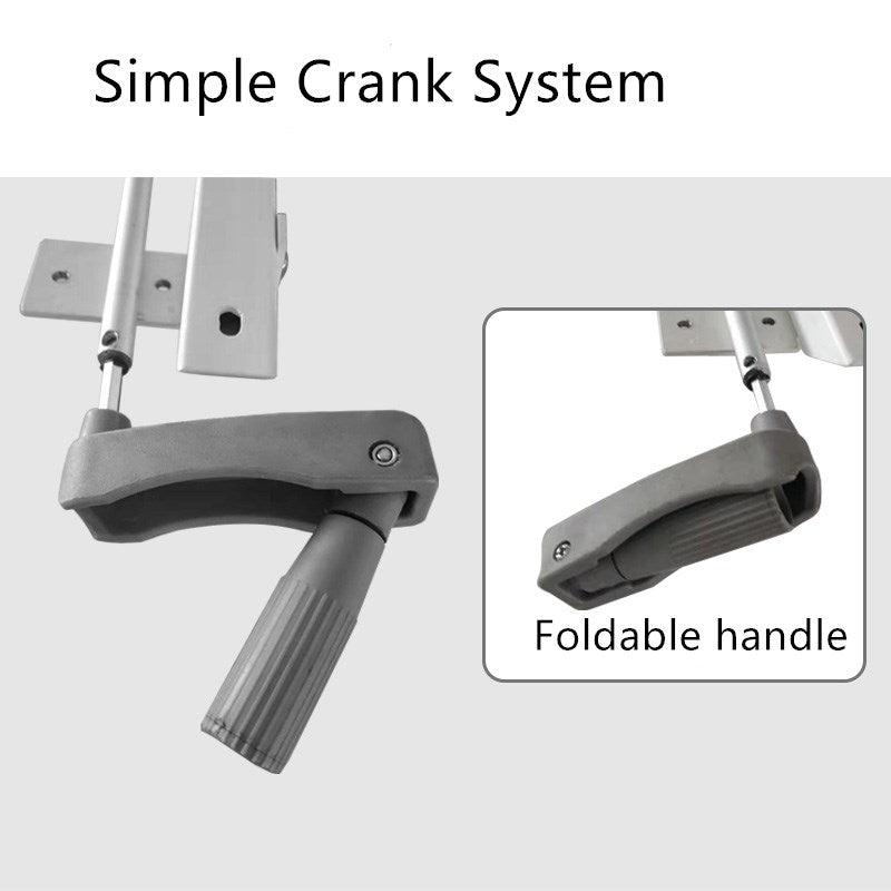 Manual Height Adjustable Stand Up Computer Desk Frame only