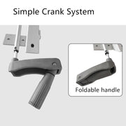 Manual Height Adjustable Stand Up Computer Desk Frame only