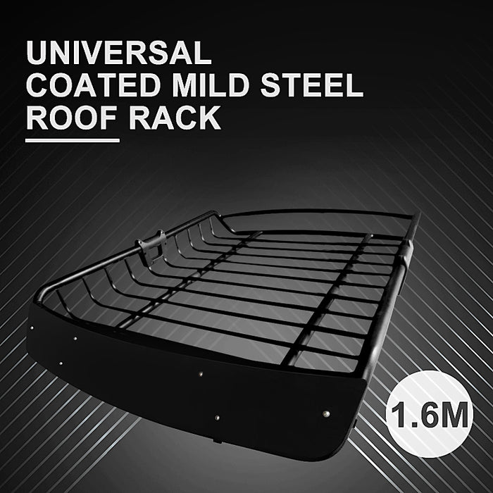 1.6M Universal 4WD Roof Rack/ Car Top Basket Luggage Carrier Holder