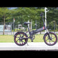 20 Inch SAMEBIKE Folding Electric Bike Bicycle Scooter E-scooter E-bike 350W Motor 10.4Ah 48V Battery Max 35 KPH Black