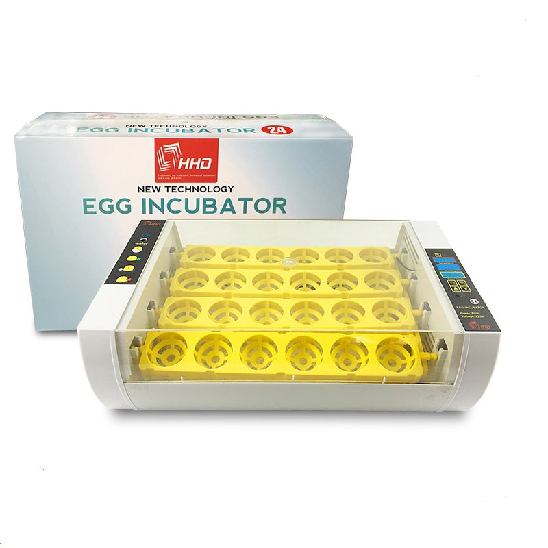 Automatic Clear Digital Chicken 24 Egg Incubator Hatcher