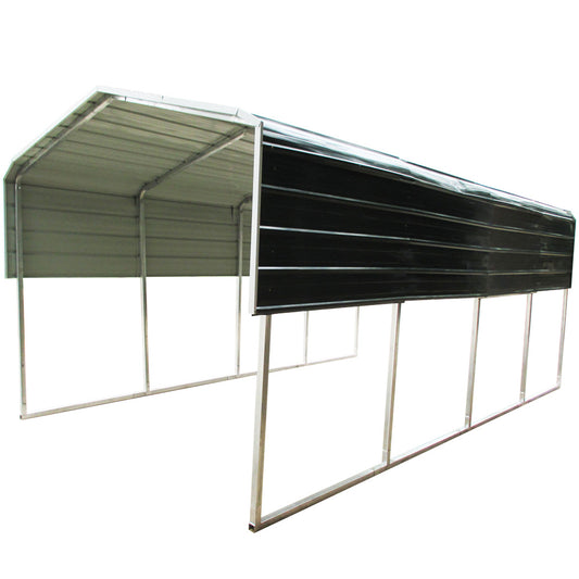 Metal Carport Shelter 3.3x6M Green