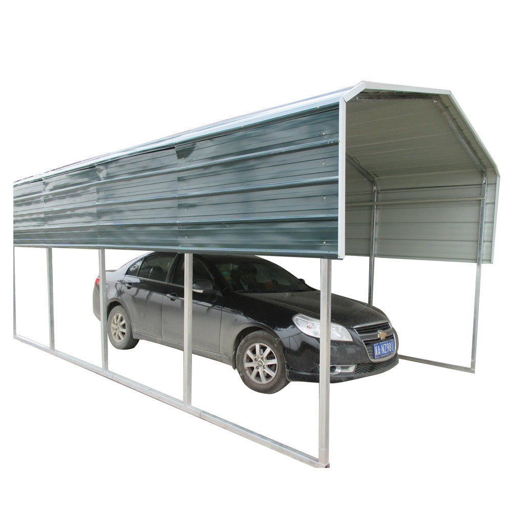 Metal Carport Shelter 3.3x6M Green