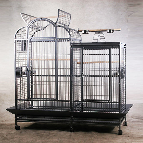 Deluxe Parrot Bird Combo Cage with Play Top XXL