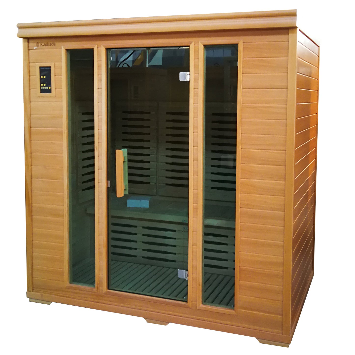 4 Person Luxury Carbon Fibre Infrared Sauna 10 Heating Panels 004H