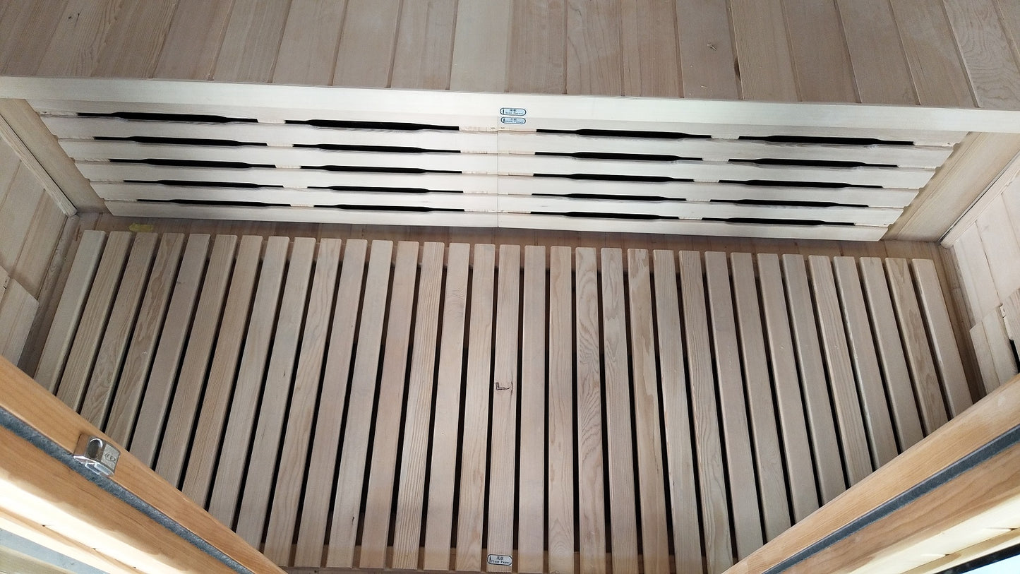 4 Person Luxury Carbon Fibre Infrared Sauna 10 Heating Panels 004H