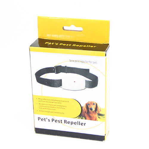 Ultrasonic Stop Flea Pest Repeller for Dog Cat Pets Pet