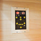 Luxury Carbon Fibre Infrared 2 Person Sauna 8 Heating Panels 1920W D2