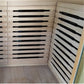 2 Person Luxury Sauna 002B New Design Bench Back and Side