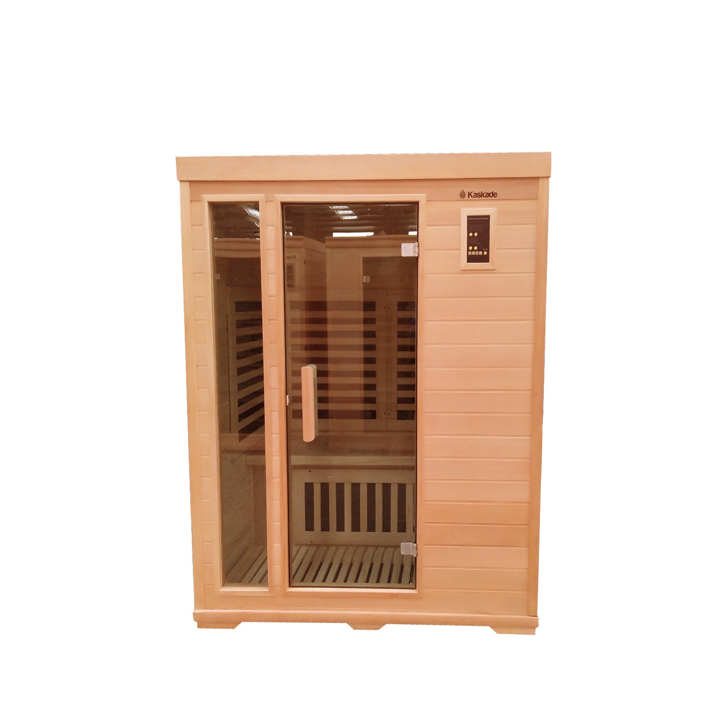 3 Person Luxury Carbon Fibre Infrared Sauna 8 Heating Panels 003F