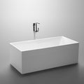 Bathroom Acrylic Free Standing Bath Tub Thin Edge 1500 x 750 x 600 Freestanding (linea Box)