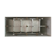 Bathroom Acrylic Free Standing Bath Tub Thin Edge 1500 x 750 x 600 Freestanding (linea Box)