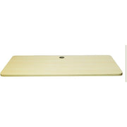 Manual 150x 70cm Height Adjustable Stand Up Computer Desk Standing Workstation