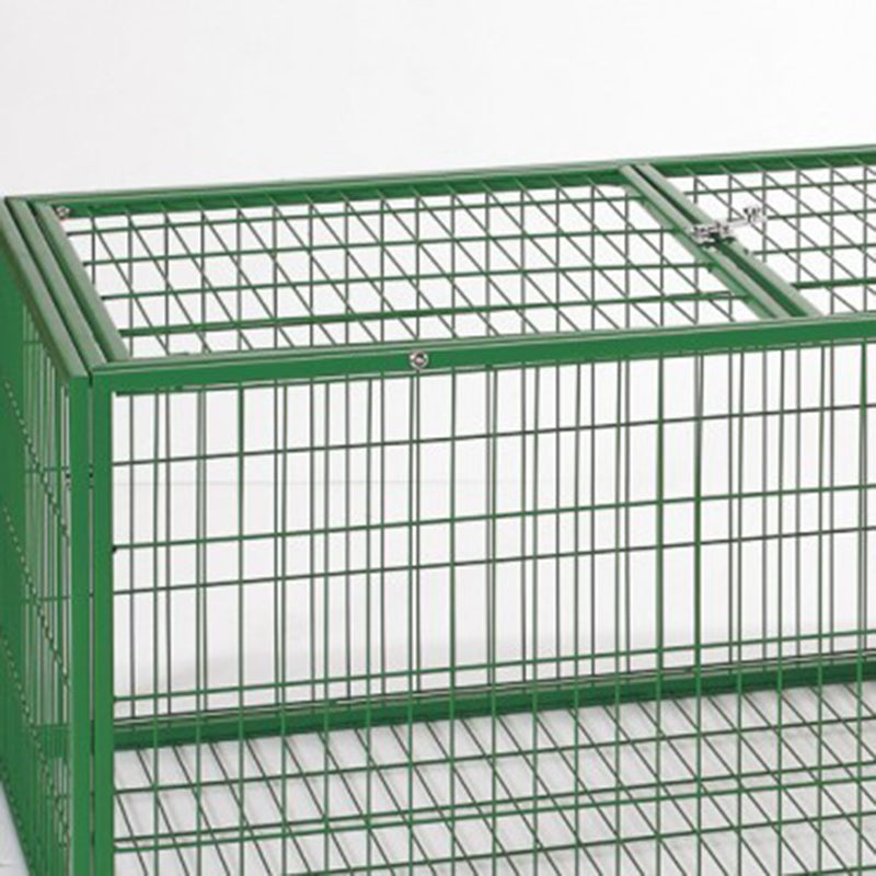 119cm Metal Rabbit Hutch Guinea Pig Ferret Hamster Cat House with Run