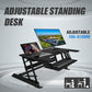Height-adjustable Computer & Laptop Standing Desk
