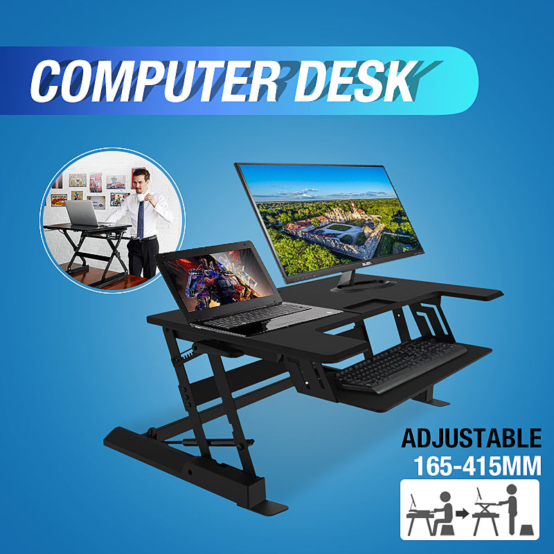 Height-adjustable Computer & Laptop Standing Desk