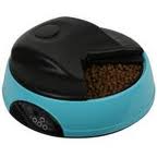 Automatic Animal Pet Feeder Auto Bowl for Dog Cat Rabbit PF-05A BLUE
