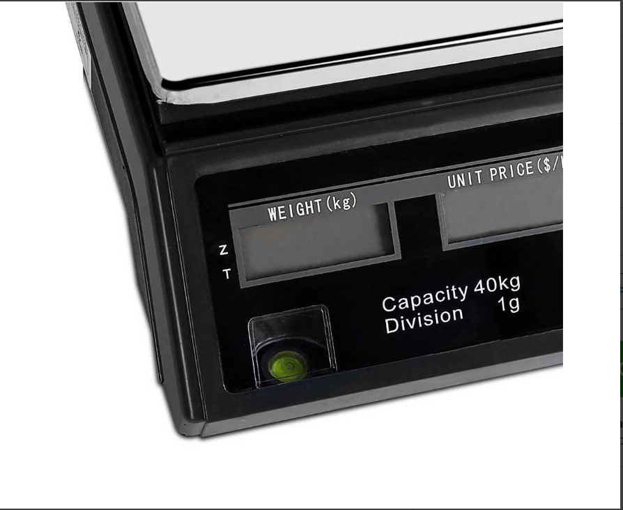 Portable Digital Price Market Food Pricing Scale