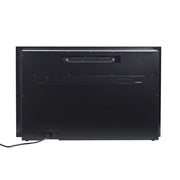 Victoria 45" Black Built-in Recessed / Wall mounted Heater Electric Fireplace
