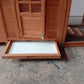 Rabbit Chicken Coop Guinea Pig Ferret Hen Hutch Cage House with Run 190X64XH100cm