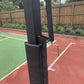 55 Inch In-ground Basketball Slam Dunk System Tempered Glass Backboard