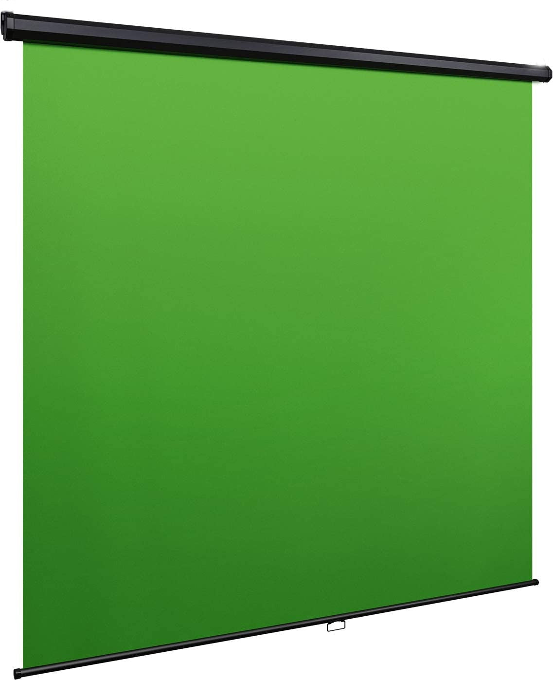 180x180cm Manual Pull-Down Green Screen with Auto Lock