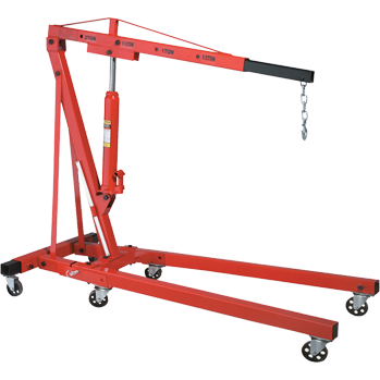 2 Tonne Hydraulic Engine Workshop Crane Hoist Lift