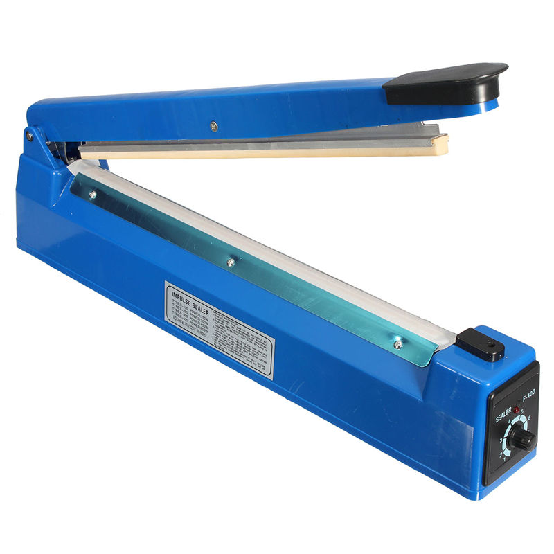 16" 400MM Heat Sealing Hand Impulse Sealer Machine