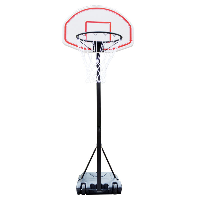 Adjustable Portable Height Junior Kids Basketball Stand System Net Ring Hoop Set Black