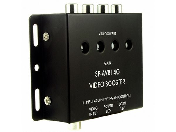 1 Input 4 Channel RCA Multi Video Amplifier Booster (Free Shipping)