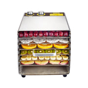 Food Dehydrator Fruit Dryer Jerky Maker 6 Trays 23 L