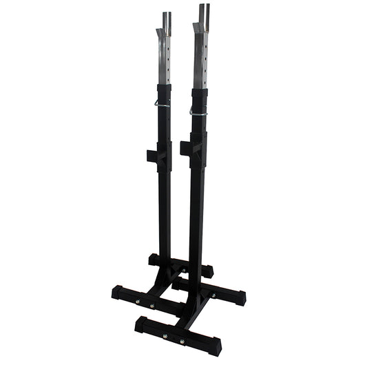 Squat Rack Stand Pair Bench Press Weight Lifting Barbell