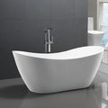 Bathroom Acrylic Free Standing Bath Tub Thin Edge 1800 x 800 x 720 Freestanding (Tender & Curve)