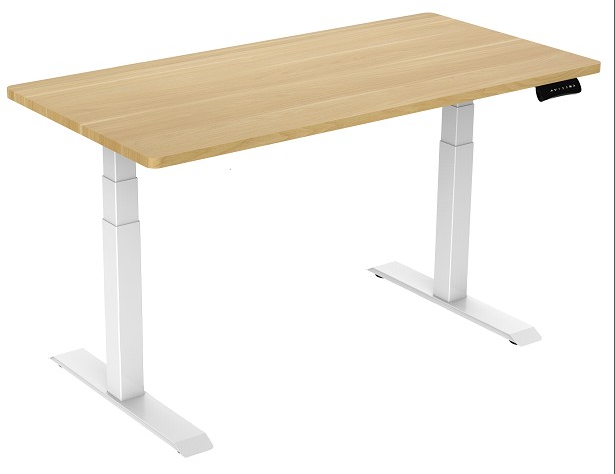 Dual Motor Height-adjustable Computer & Laptop Standing Desk Steel Ele ...