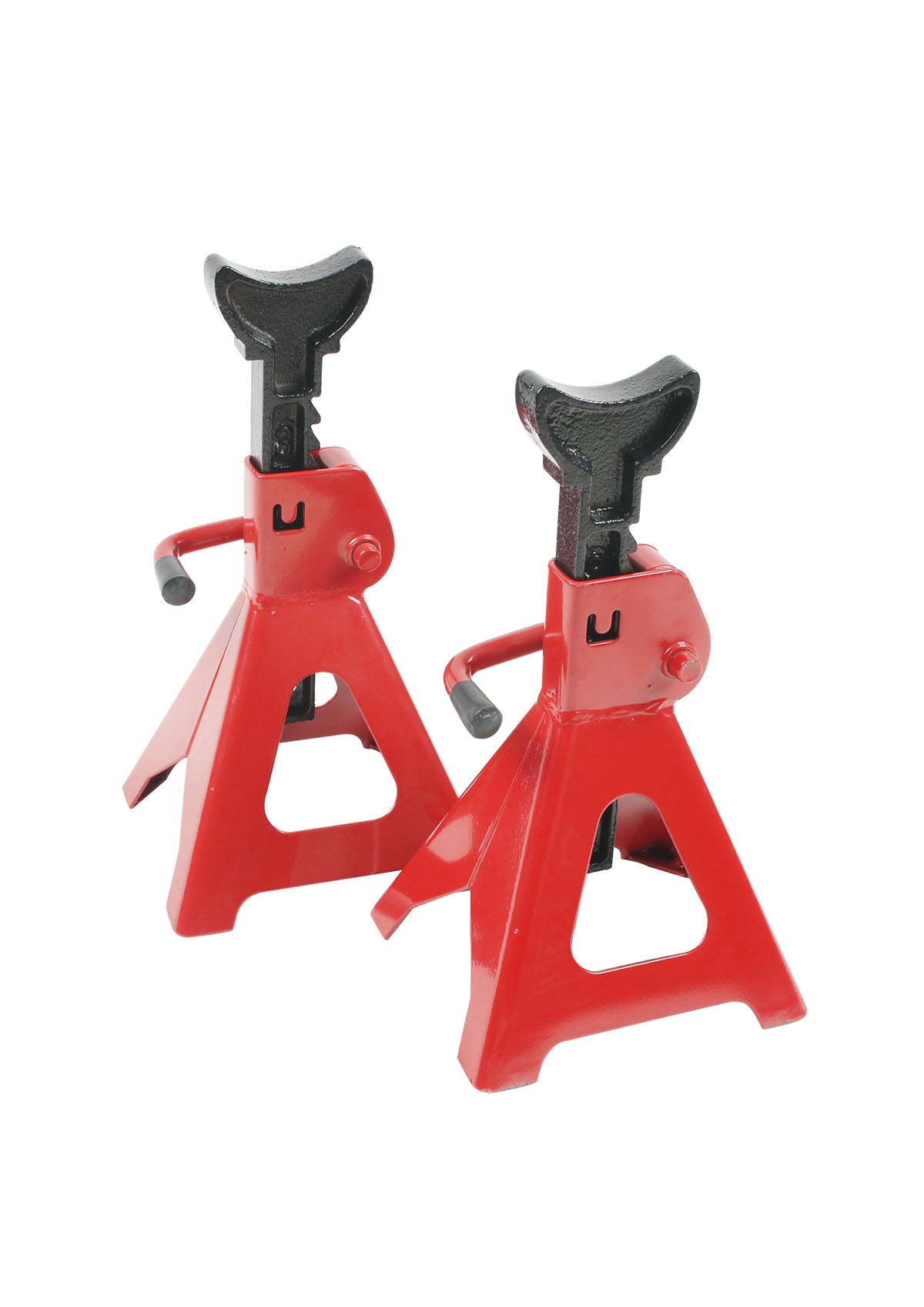 Car Jack Stand 3T 3000kg 2pcs Height Adjustable Q235 Steel and Cast Iron