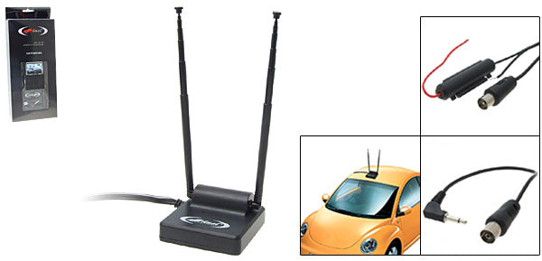 Car TV Antenna VHF UHF FM (Free Shipping)