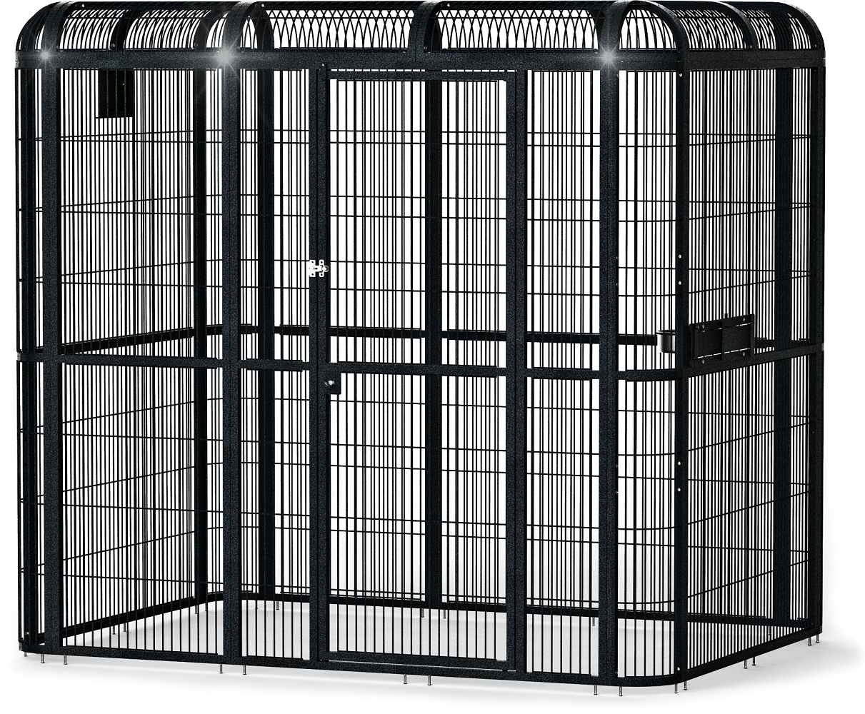 Large walk-in Bird Aviary Cage Black – AlwaysDirect