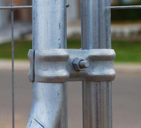 5x 100mm Galvanised Steel Temp Fence Clamp – AlwaysDirect