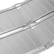 6FT Anti-slip Portable Aluminum Multi-fold Wheelchair Scooter Ramp Max 270kg