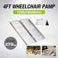 4FT Portable Aluminium Folding Wheel Chair Ramps Loading Scooter Max 270kg