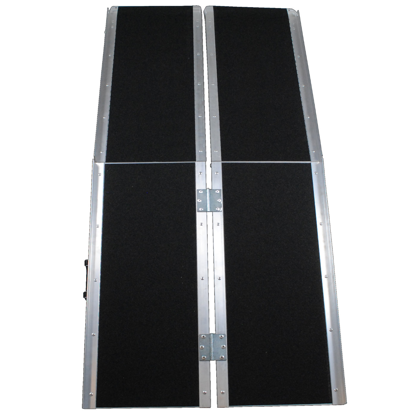 6FT Anti-slip Portable Aluminum Multi-fold Wheelchair Scooter Ramp Max 270kg